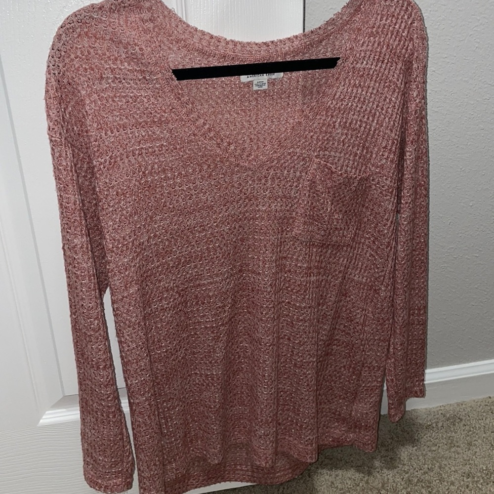 Women’s long sleeve waffle tee